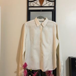 Borrelli gold tone shirt